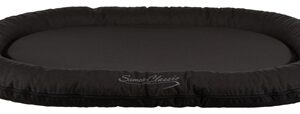 Trixie Kussen Samoa Classic Ovaal Nylon Zwart 80x60x10 cm