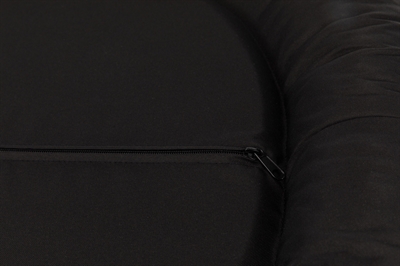 Trixie Kussen Samoa Classic Ovaal Nylon Zwart 80x60x10 cm