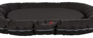Trixie Kussen Samoa Vital Ovaal Orthopedisch Zwart 90x70x11 cm