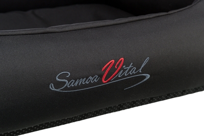 Trixie Hondenmand Samoa Vital Hoekig Orthopedisch Zwart 65x50x20 cm