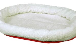 Trixie Mand Rond Wolwit / Rood 47x38x6 cm