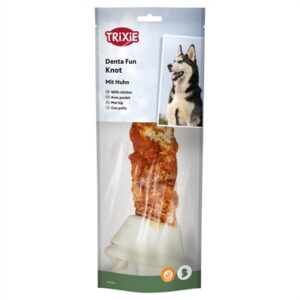 Trixie Denta Fun Knotted Chicken Chewing Bone 25 cm 6x220 gr