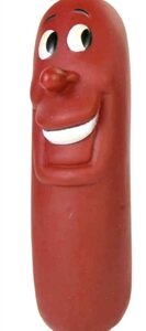 Trixie Worstje Met Touw Vinyl 11 cm 4 st