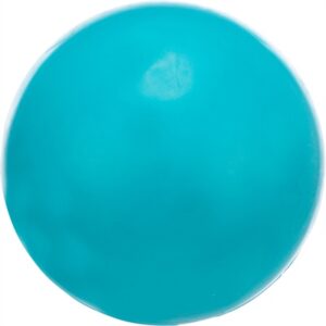 Trixie Natuurrubber Bal Zonder Geluid Blauw 8 cm 3 st