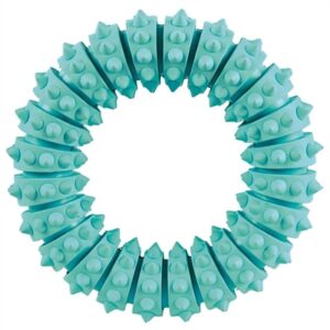 Trixie Denta Fun Natuurrubber Ring Met Muntsmaak 12x12x12 cm 3 st