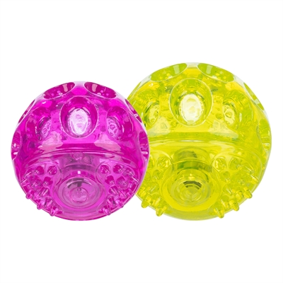 Trixie Knipperbal Zonder Geluid Drijvend TPR Assorti 7.5x7.5x7.5 cm