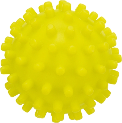 Trixie Vinyl Egelbal Met Geluid Lime 10x10x10 cm 3 st