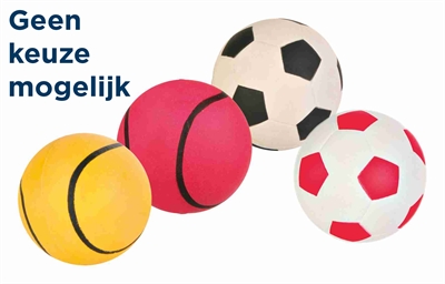 Trixie Drijvende Schuimrubber Bal Assorti 5.5x5.5x5.5 cm 4 st