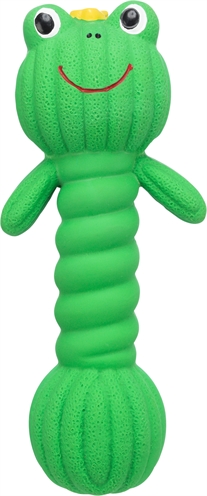 Trixie Latex Kikker-Halter Met Geluid Groen 18 cm 3 st