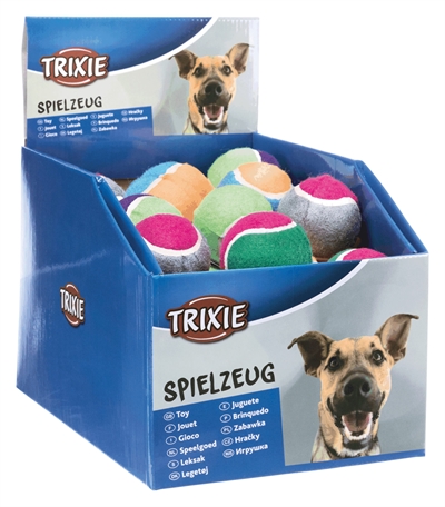 Trixie Tennisbal Assorti 6x6x6 cm 39 st