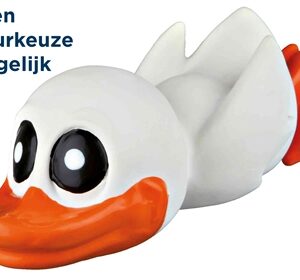 Trixie Eend Met Geluid Latex / Polyestervlies 13 cm 4 st