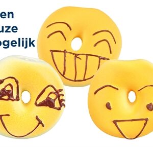 Trixie Latex Bagel Met Geluid Assorti 6x6x6 cm 44 st