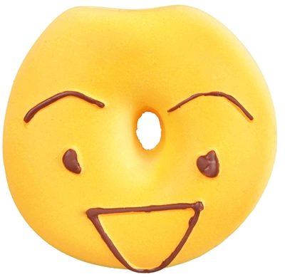 Trixie Latex Bagel Met Geluid Assorti 6x6x6 cm 44 st