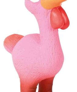 Trixie Latex Kip Met Geluid Roze 14 cm 3 st