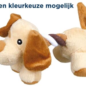 Trixie Speelfiguur Met Touw. Pluche 17 Cm. Assorti 17 cm 3 st