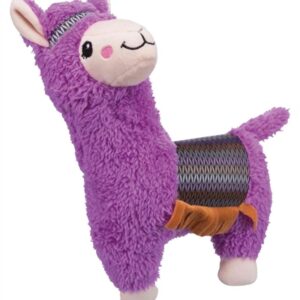 Trixie Pluche Alpaca Met Geluid Paars 31 cm 2 st