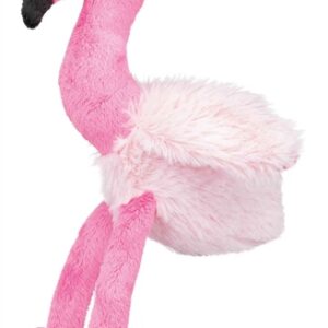 Trixie Pluche Flamingo Met Geluid 35 cm 3 st