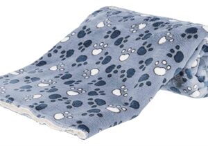 Trixie Deken Tammy Blauw / Beige 100x70x2cm