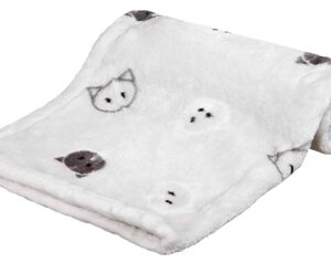 Trixie Deken Mimi Softpluche Lichtgrijs 70x50x3 cm