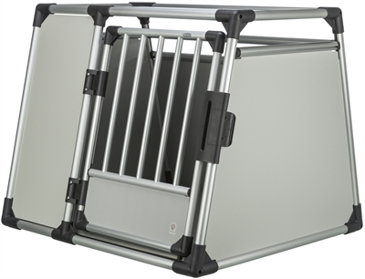 Trixie Vervoersbox Aluminium Zilver / Lichtgrijs 97x88x75 cm
