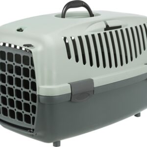 Trixie BE Eco Vervoersbox Capri Antraciet / Grijs-Groen 48x32x31 cm