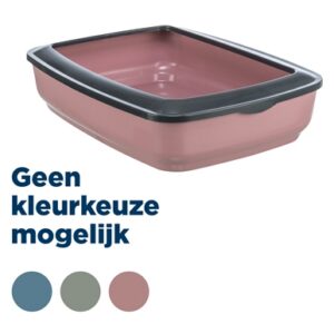 Trixie Kattenbak Brisko Met Rand Assorti 50x38x11 cm 3 st