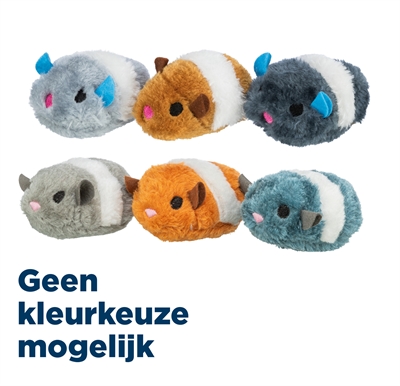 Trixie Bungelspeeltje Assorti 8 cm 12 st