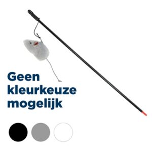 Trixie Speelhengel Muis Kunststof / Pluche Met Catnip 100 cm 4 st
