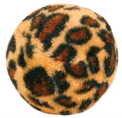 Trixie Set Ballen Met Luipaardprint Pluche 4x4x4 cm 4x4 st