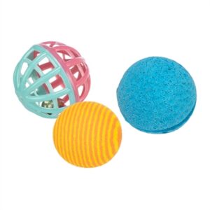 Trixie Set Ballen Assorti 4x4x4 cm 4x3 st