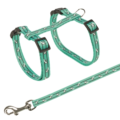 Trixie Kattentuig Met Riem Kattenmotief Assorti 27-45x1 cm 120 cm 4 st