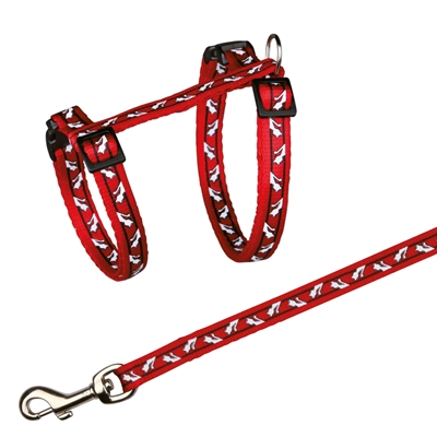 Trixie Kattentuig Met Riem Kattenmotief Assorti 27-45x1 cm 120 cm 4 st