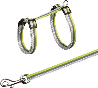Trixie Kattentuig Met Riem Freshline Spot Assorti 27-45x1 cm 120 cm 4 st