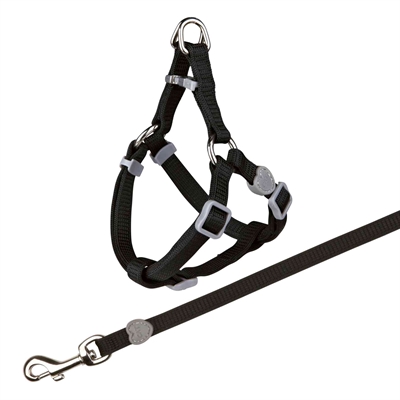 Trixie Kattentuig One Touch Met Riem Assorti 26-37x1 cm 120 cm 4 st