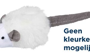 Trixie Muis Met Microchip Pluche Met Kattenmunt Assorti 6 cm 12 st