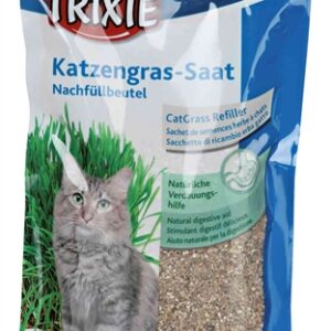 Trixie Kattengras Zaad Navulzakje Voor #4235 12x100 gr