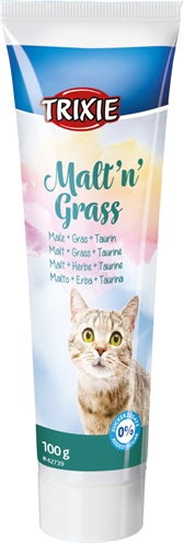 Trixie Malt'n'grass Anti-Hairball 6x100 gr