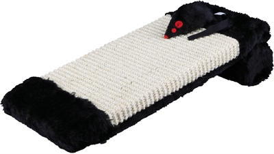 Trixie Krabplank Op Rol Sisaltapijt / Pluche Naturel / Zwart 35x15 cm 2 st