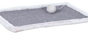Trixie Krabmat Sisaltapijt / Pluche Grijs / Lichtgrijs 55x35 cm 2 st