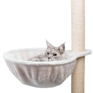 Trixie Hangmand XXL Voor Krabpalen Extra-Strong Pluche Lichtgrijs 45x45 cm