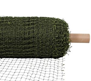 Trixie Veiligheidsnet Op Rol Met Metaaldraad Olijfgroen 75x2 Mtr