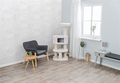 Trixie Krabpaal Nelli Wit / Taupe 58x58x140 cm