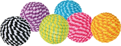 Trixie Bal Kunststof / Nylon Assorti 4.5x4.5x4.5 cm 54 st