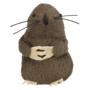 Trixie Mol Met Microship Pluche Met Catnip 5 cm 4 st