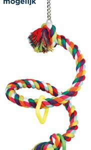 Trixie Touw-Zitstok Flexibel Met Schroefbevestiging Assorti 50x2.1 cm 3 st