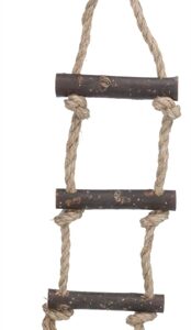 Trixie Knoopladder Schorshout / Sisal 3 Treden 40 cm 3 st