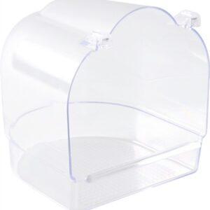 Trixie Badhuis Halfrond Transparant 15x14x15 cm 4 st