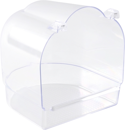 Trixie Badhuis Halfrond Transparant 15x14x15 cm 4 st