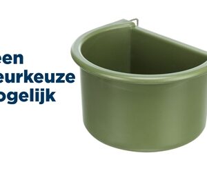 Trixie Hangbakje Met Draadhouder Kunststof Assorti 8x6 cm 150 ml 4 st