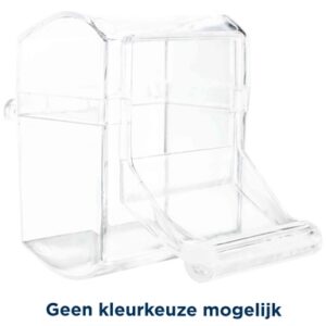 Trixie Voerbak Met Landingsplaats Kunststof Assorti 7x7 cm 70 ml 4 st